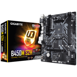 Gigabyte B450M S2H Processor family AMD, Processor socket AM4, DDR4 DIMM, Memory slots 2, Chipset AMD B, Micro ATX