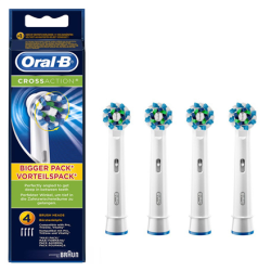 Oral-B | EB50-4 | Toothbrush replacement | Heads | For adults | Number of brush heads included 4 | Number of teeth brushing modes Does not apply