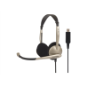 Koss | CS100USB | Headphones | Wired | On-Ear | Microphone | Noise canceling | Gold