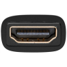 Goobay Black | HDMI female (Type A) | DVI-I female Dual-Link (24+5 pin) | HDMI/DVI-I adapter, gold-plated | 68690