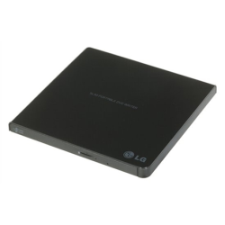 H.L Data Storage Ultra Slim Portable DVD-Writer GP57EB40 Interface USB 2.0, DVD±R/RW, CD read speed 24 x, CD write speed 24 x, Black, Desktop/Notebook | GP57EB40.AHLE10B