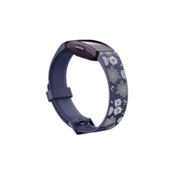 Fitbit Inspire Print Accessory Band, small, bloom | FB169PBNVS