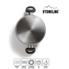 Stoneline | Cooking pot | 6741 | 2 L | 18 cm | die-cast aluminium | Grey | Lid included