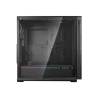 Deepcool | MATREXX 70 ADD-RGB 3F | Side window | Black | E-ATX | Power supply included No | ATX PS2 (Length less than 200mm)