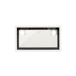 SALE OUT. CATA Hood GC DUAL A 45 XGWH/D Canopy, Energy efficiency class A, Width 45 cm, 820 m³/h, Touch control, LED, White glass, DAMAGED PACKAGING | 02130207SO
