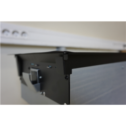 SALE OUT. CATA Hood GC DUAL A 75 XGBK/D Canopy, Energy efficiency class A, Width 75 cm, Touch control, LED, Black glass, DAMAGED PACKAGING, DENTS ON FRAME, MISSING CHIMNEY SCREWS | 02131208SO