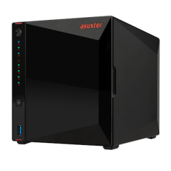 Asus Asustor Nimbustor 4 AS5304T up to 4 HDD/SSD, Intel Celeron J4105 Quad-Core, Processor frequency 1.5 GHz, 4 GB, SO-DIMM DDR4 2400, Single, Black | 90IX0181-BW3S10