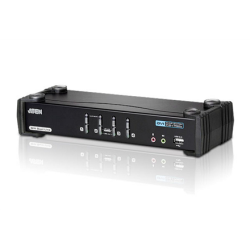Aten 4-Port USB DVI Dual Link/Audio KVMP Switch | CS1784A-AT-G