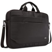 Case Logic Advantage Fits up to size 15.6 " Messenger - Briefcase Black Shoulder strap | ADVA116 BLACK