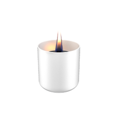 Tenderflame | Table burner | Lilly 1W Glass | White | 300028