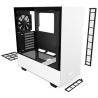 NZXT H510 Side window, White/Black, ATX, Power supply included No