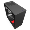 NZXT H510 Side window, Black/Red, ATX, Power supply included No