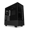 NZXT H510 Elite Side window, Matte Black, ATX, Power supply included No