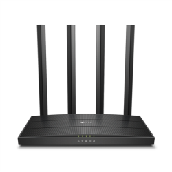 TP-LINK | Router | Archer C6 | 802.11ac | 300+867 Mbit/s | 10/100/1000 Mbit/s | Ethernet LAN (RJ-45) ports 4 | Mesh Support No | MU-MiMO Yes | No mobile broadband | Antenna type 4xExternal | No