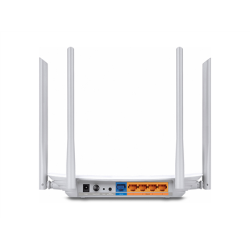 TP-LINK Router Archer C50 802.11ac, 300+867 Mbit/s, 10/100 Mbit/s, Ethernet LAN (RJ-45) ports 4, Antenna type 2xExternal, 1xUSB 2.0