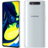 Samsung Galaxy A80 White, 6.7 ", Super AMOLED, 1080 x 2400 pixels, Qualcomm SDM730 Snapdragon 730, Internal RAM 8 GB, 128 GB, microSD, Dual SIM, Nano-SIM, 3G, 4G, Main camera 48+8 MP, Android, 9.0, 3700 mAh