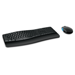 Microsoft | Keyboard and mouse | Sculpt Comfort Desktop | Keyboard and Mouse Set | Wired | Mouse included | RU | Black | USB | Numeric keypad | L3V-00017