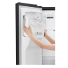 LG Refrigerator GSJ761MCUZ Energy efficiency class F, Free standing, Side by side, Height 179 cm, No Frost system, Fridge net capacity 411 L, Freezer net capacity 214 L, Display, 39 dB, Black