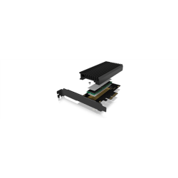 Icy Box IB-PCI214M2-HSL PCIe extension card Raidsonic | ICY BOX | PCIe card with M.2 M-Key socket for one M.2 NVMe SSD
