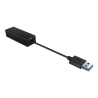 Raidsonic | USB 3.0 (A-Type) to Gigabit Ethernet Adapter | IB-AC501a