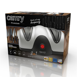 Camry Knife sharpener CR 4469 Electric, Black/Silver, 60 W, 2