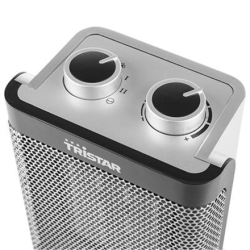 Tristar Heater KA-5065 Ceramic, Number of power levels 3 adjustable settings, 1500 W, Inox/Black