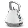 Morphy richards Evoke Pyramid Kettle 100109 Electric, 2200 W, 1.5 L, Stainless steel, White, 360° rotational base