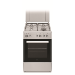 Simfer | Cooker | 5405SERGG | Hob type Gas | Oven type Electric | Stainless steel | Width 50 cm | Electronic ignition | Depth 60 cm | 43 L