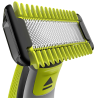 Philips Shaver QP2630/30 OneBlade Cordless, Charging time 4 h, Wet use, Lithium Ion, Number of shaver heads/blades 2, Lime green/Charcoal grey