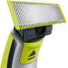 Philips Shaver QP2630/30 OneBlade Cordless, Charging time 4 h, Wet use, Lithium Ion, Number of shaver heads/blades 2, Lime green/Charcoal grey