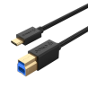 Orico Type-C to USB-B Data Cable U3-FBC02-05-BK-BP 0.5 m, USB Type A Male, B-Square Male