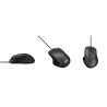 Asus Ergonomic Mouse UX300 PRO Wired optical, Black, USB 2.0