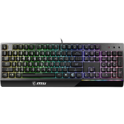 MSI Vigor GK30 Gaming Keyboard, US Layout, Wired, Black MSI | Vigor GK30 | Gaming keyboard | RGB LED light | US | Wired | Black | Vigor GK30 US