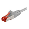 Goobay | CAT 6 patch cable S/FTP (PiMF) | 93570 | Grey