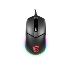 MSI Clutch GM11 Gaming Mouse, Wired, Black MSI | Clutch GM11 | Optical | Gaming Mouse | Black | Yes | MSI - žaisk be kompromisų