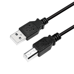 Logilink | USB-B male | USB-A male | CU0009B