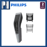 Philips Hair clipper HC3535/15 Cordless or corded, Number of length steps 13, Step precise 2 mm, Black/Grey