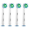 Oral-B Toothbrush replacement Cross Action EB50-3+1 Heads, For adults, Number of brush heads included 4, White