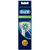 Oral-B Toothbrush replacement Cross Action EB50-3+1 Heads, For adults, Number of brush heads included 4, White