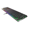 GENESIS THOR 420 Gaming Keyboard, US Layout, Wired, Silver | Genesis | THOR 420 | Gaming keyboard | RGB LED light | US | Silver | Wired | 1.65 m