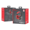 GENESIS ARGON 110 Gaming Headset, On-Ear, Wired, Microphone, Black/Red | Genesis | ARGON 110 | Wired | On-Ear