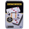 CARDINAL GAMES Domino, Metal box, 6033156