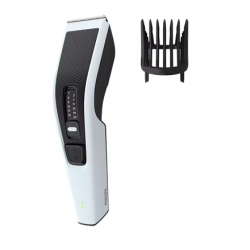 Philips Hair clipper series 3000 HC3521/15 Cordless or corded, Number of length steps 13, Step precise 2 mm, Black/White