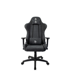 Arozzi Gaming Chair, Torretta Soft Fabric, Dark Grey | TORRETTA-SFB-DG