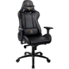 Arozzi Gaming Chair, Verona Signature PU, Black/Golden Logo