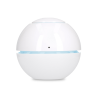 Duux Humidifier Sphere 15 W, Water tank capacity 1 L, Suitable for rooms up to 15 m², Ultrasonic, Humidification capacity 130 ml/hr, White