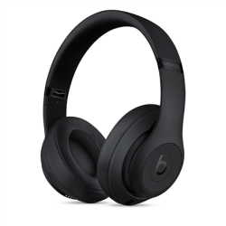 Beats Over-Ear Headphones Studio 3 Wireless, Noice canceling, ANC, Matt Black | MX3X2ZM/A