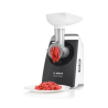 Bosch | Meat mincer CompactPower | MFW3612A | Black | 500 W | Number of speeds 1 | 2 Discs: 4 mm and 8 mm; Sausage filler accessory; pasta nozzle for spaghetti and tagliatelle; cookie nozzle with three different shapes