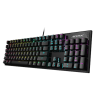 Gigabyte AORUS K1, Mechanical Gaming Keyboard, RGB LED light, EN, Black, Wired