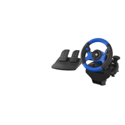 Genesis | Driving Wheel | Seaborg 350 | Blue/Black | Game racing wheel | NGK-1566